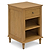 Barton Bedside Table Natural Wood