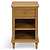 Barton Bedside Table Natural Wood