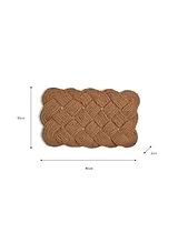 Hempton Lovers Knot Doormat Natural Coir