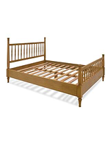Barton King Bed Natural Wood