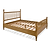 Barton King Bed Natural Wood