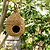 Brading Seagrass Bird House Natural