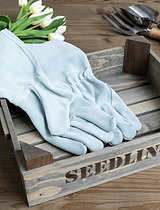 Classic Gauntlet Gloves Sky Blue