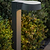 Litcham Outdoor Path Light Grey Aluminium