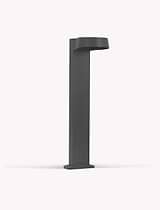 Litcham Outdoor Path Light Grey Aluminium