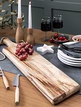 Midford Serving Board Long Natural