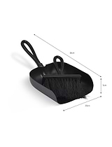 Latton Ash Shovel and Brush Set Black