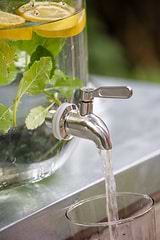 Sunshill Drink Dispenser Clear Glass