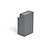 Priors Outdoor Down Light Grey Aluminium