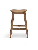 Walcote Bar Stool Natural Wood