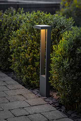 Priors Outdoor Path Light Grey Aluminium