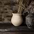 Yalding Fluted Vase Warm Stone