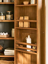 Walcote Pantry Natural Wood