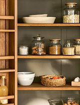 Walcote Pantry Natural Wood