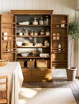 Walcote Pantry Natural Wood
