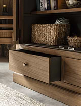 Walcote Pantry Natural Wood