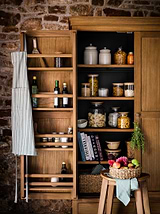 Walcote Pantry Natural Wood