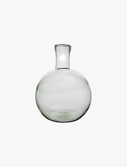 Ambra Vase Glass Clear Medium