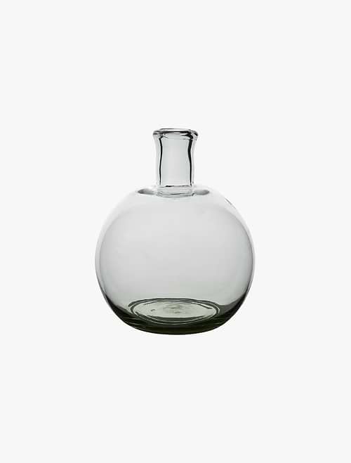 Ambra Vase Glass Clear Small