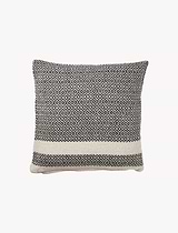 Anna Cushion Cover 50x50cm Black Warm White
