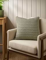 Anna Cushion Cover 50x50cm Green Warm White