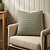 Anna Cushion Cover 50x50cm Green Warm White
