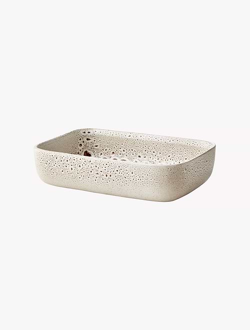 Annabelle Oven Dish Stoneware Beige Small