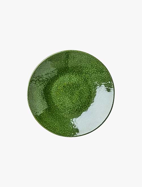 Annabelle Plate Stoneware Green Small