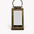 Clinton Lantern Iron Brass Large