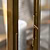 Clinton Lantern Iron Brass Medium
