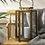 Clinton Lantern Iron Brass Medium