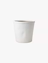 Cocos Pot 17cm White Stoneware