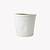 Cocos Pot 17cm White Stoneware