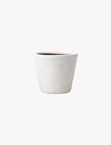 Cocos Pot 12cm White Stoneware