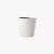 Cocos Pot 15cm White Stoneware