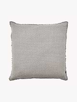 Cone Cushion Cover  50x50cm Cotton Grey