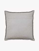 Cone Cushion Cover  50x50cm Cotton Grey
