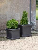 Boxgrove Planter 44cm Carbon