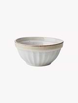 Costa Bowl Stoneware Beige Multi Large