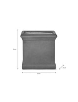 Boxgrove Planter 35cm Carbon