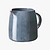 Costa Jug Stoneware Blue Medium