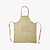 Gulli Apron Cotton Green Ivory