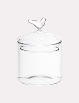 Kling Jar with lid Glass Clear Small