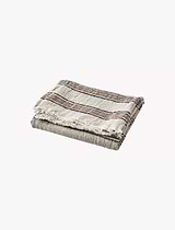 Hilda Blanket 130x200cm Beige Brown Black