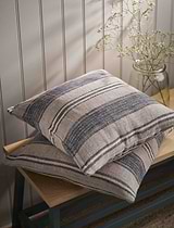 Hilda Cushion Cover 50x50cm Grey Blue