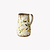 Lemona Jug Vase Stoneware Yellow Green Small