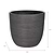 Rodborough Planter 42cm Carbon