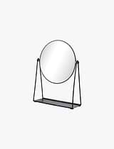 Marina Mirror Iron Black Large