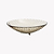 Masala Bowl Glass Brown Large