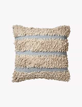 Minna Cushion Cover 50x50cm Blue Natural